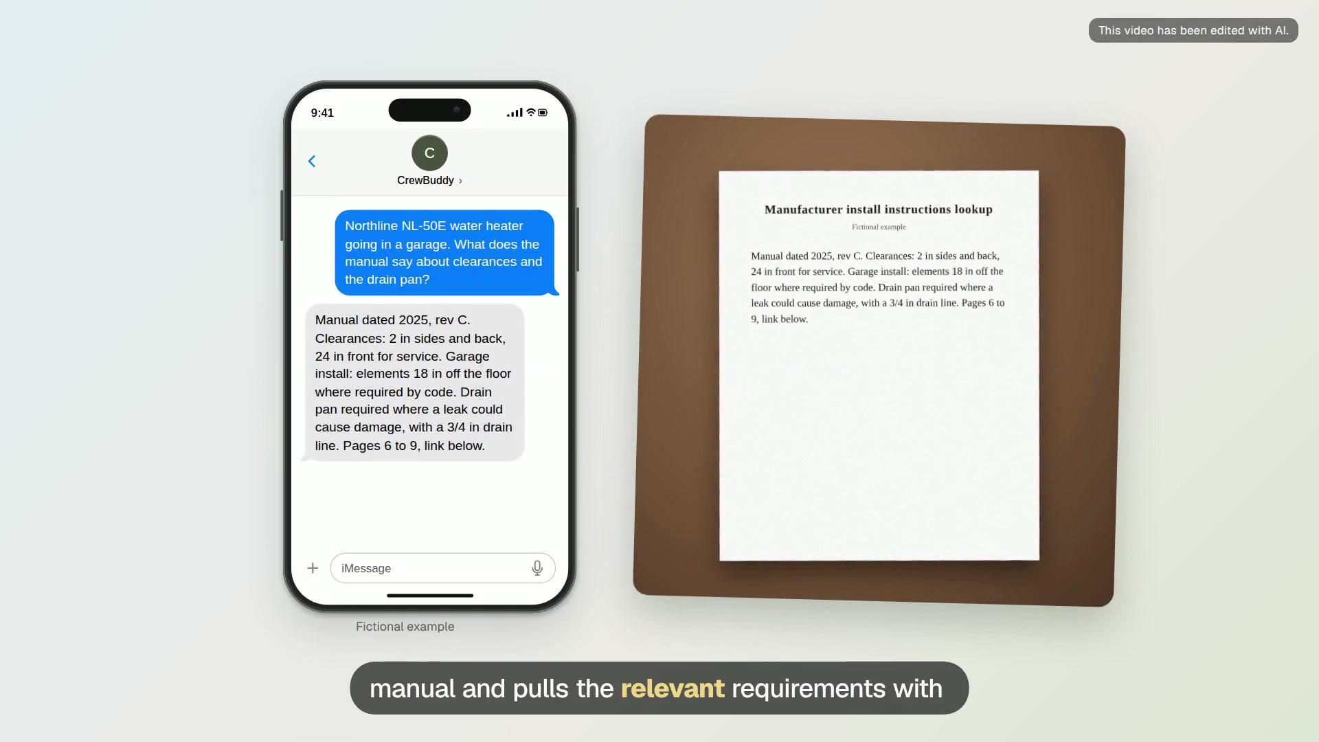 Manufacturer install instructions lookup video